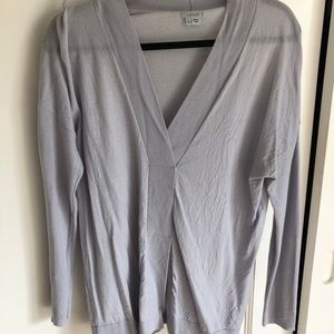 Jigsaw wool vneck sweater